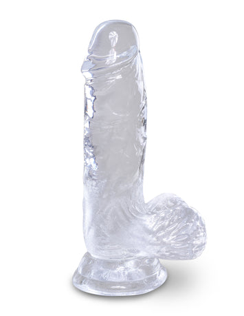 King Cock Clear In Cock W/ Balls