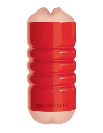 Pdx Extreme Tight Grip Mouth & Ass Masturbator Red/light Default Title