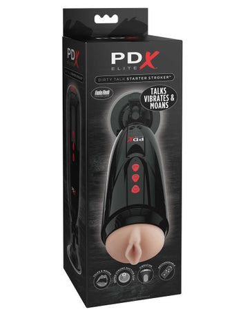 Pdx Elite Dirty Talk Starter Stroker Light/black Default Title