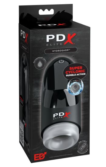 Pdx Elite Hydrogasm Clear/ Black Default Title