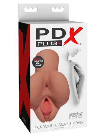 Pdx Plus Pick Your Pleasure Stroker Tan Default Title