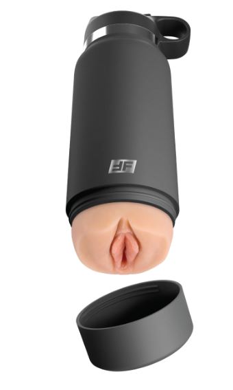 Pdx Plus Fuck Flask Private Pleaser Discreet Stroker Blue Bottle Light Default Title