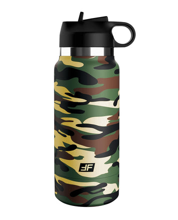 Pdx Plus Fap Flask Happy Camper Discreet Stroker Camo Bottle Frosted Default Title