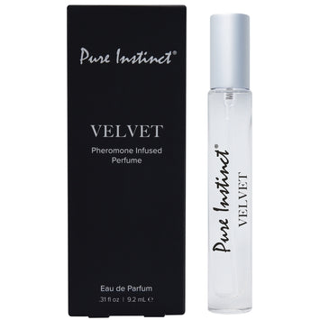 Pure Instinct Pheromone Infused Perfume Oil Eau De Parfum Velvet .31 Fl Oz/9.2ml Default Title
