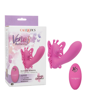 Venus Butterfly Silicone Remote Pulsating Venus G Default Title