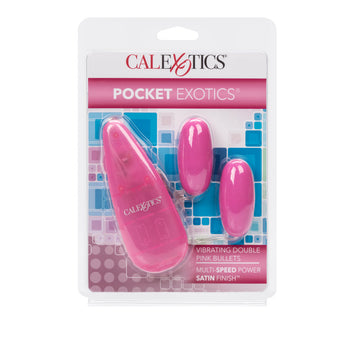 Pocket Exotics Double Pink Passion Bullet Default Title