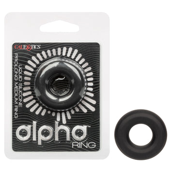 Alpha Liquid Silicone Prolong Medium Ring Default Title
