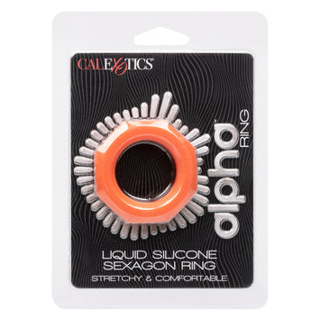 Alpha Liquid Silicone Sexagon Ring Default Title