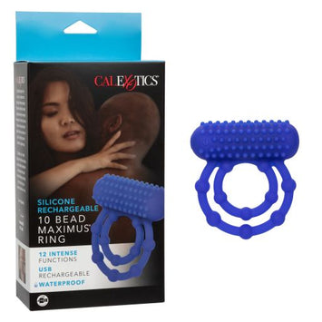 Silicone Rechargeable 10 Bead Maximus Ring Default Title