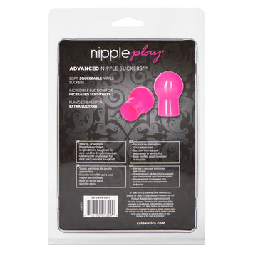 Nipple Play Advanced Nipple Suckers Pink Default Title