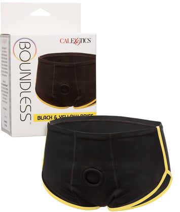 Boundless Black & Yellow Brief S m