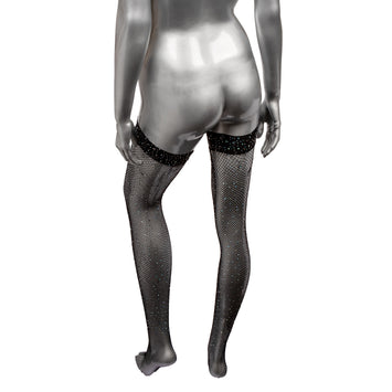 Radiance Plus Size Thigh High Stockings Default Title