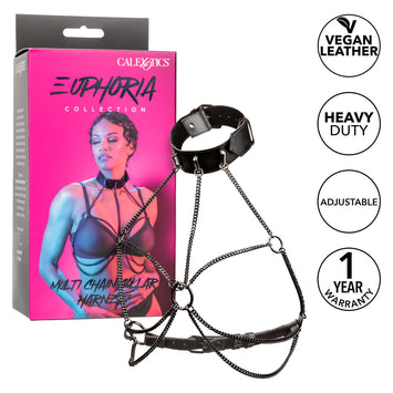 Euphoria Multi Chain Collar Harness Default Title