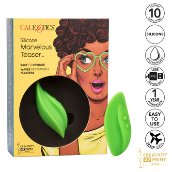 Mini Marvels Marvelous Teaser Vibrator Green Default Title