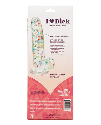 Naughty Bits I Love Dick Heart Filled Dong Default Title