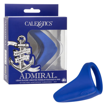 Admiral Vibrating Pernium Ring & Massager Liquid Silicone Default Title