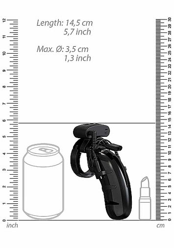 Mancage Model 22 Chastity 4.5 Cock Cage Default Title