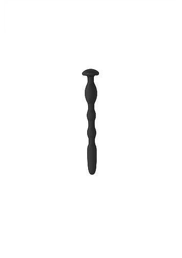 Ouch! Silicone Penis Plug W/ Ribbing 0.4in/ 11mm Default Title
