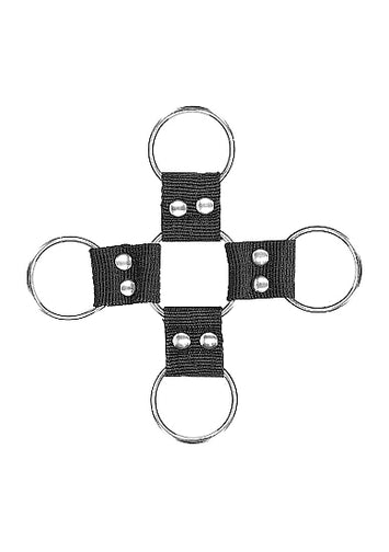 B&w Velcro Hogtie With Hand & Ankle Cuffs Default Title