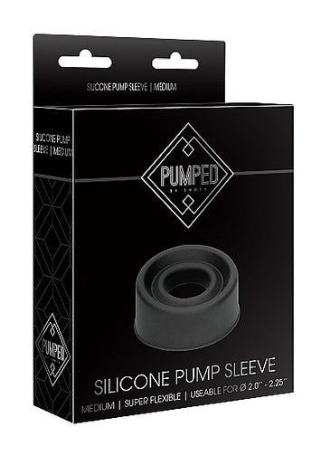 Pumped Silicone Pump Sleeve Medium Black Default Title