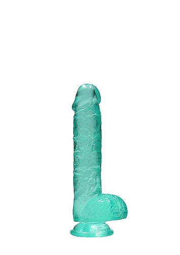 Realrock 6in Realistic Dildo W/ Balls Turquoise Default Title