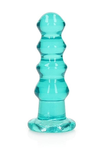 Realrock Curvy Dildo Or Butt Plug Turquoise Default Title