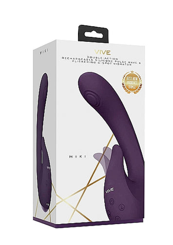 Vive Miki Purple Vibrator Default Title