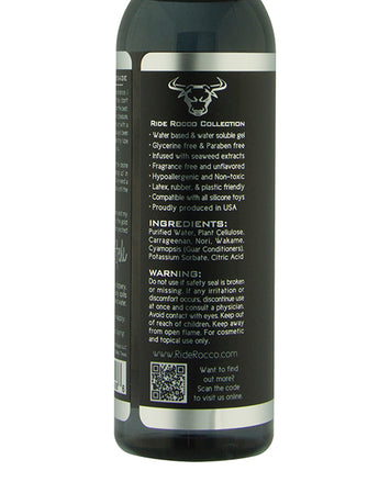 Ride Rocco Water Based Lube 4.2 Oz(out Until July) Default Title