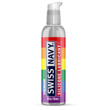 Swiss Navy Pride Lube Silicone 4oz Default Title