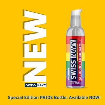 Swiss Navy Pride Lube Silicone 4oz Default Title