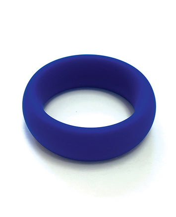 Wide Silicone Donut Ring Blue 2