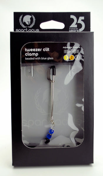 Tweezer Clit Clamp Beads Blue