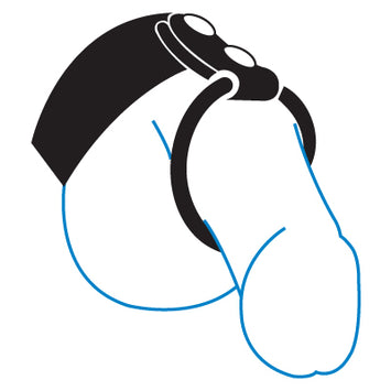 Staminator Leather & Rubber Dual C-ring Default Title