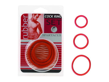 Soft C Ring Set Red Default Title