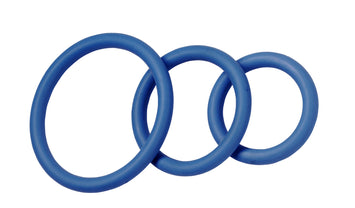 Nitrile Cock Ring Blue