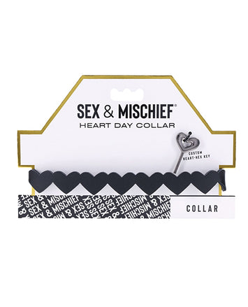 Sex & Mischief Heart Day Collar Default Title