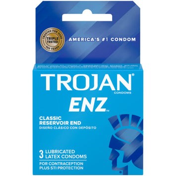 Trojan Enz (lubed) 3pk Default Title