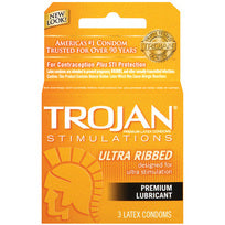 Trojan Ultra Ribbed 3pk Default Title