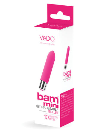 Vedo Bam Mini Bullet Foxy Pink Default Title