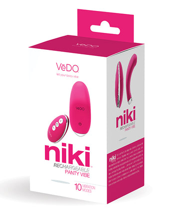 Vedo Niki Rechargeable Panty Vibe Pink