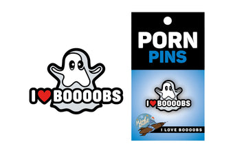 Ghost I Heart Boobs Pin Default Title