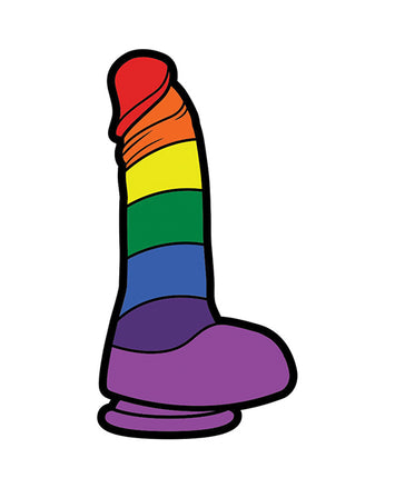 Rainbow Dildo Pin Default Title