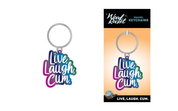Live Laugh Cum Keychain Default Title