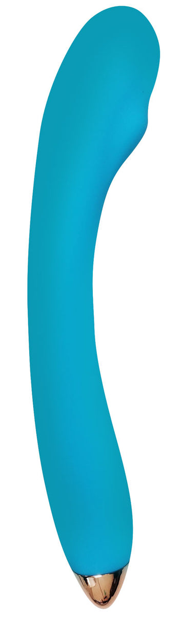 Cloud 9 Health & Wellness Rechargeable G-spot Slim 8in Single Motor Aqua Blue Default Title