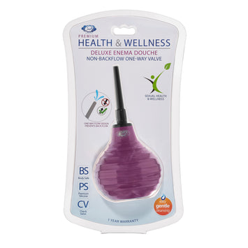 Cloud 9 Health & Wellness Premium Silicone Non-backflow Enema Douche Default Title