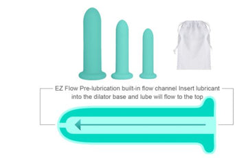 Cloud 9 Health & Wellness Silicone Dilator Kit (for Vaginal Or Anal Use) Default Title