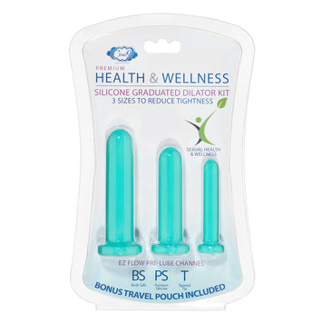 Cloud 9 Health & Wellness Silicone Dilator Kit (for Vaginal Or Anal Use) Default Title