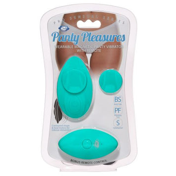 Cloud 9 Panty Pleasures Magnetic Panty Vibe Teal Default Title