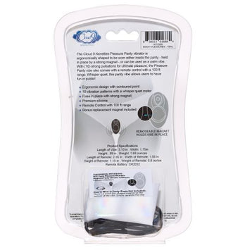 Cloud 9 Panty Pleasures Magnetic Panty Vibe Teal Default Title