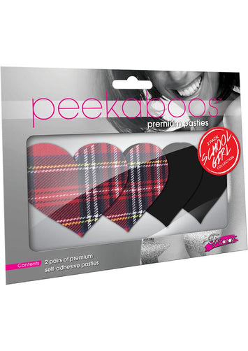 Pasties School Girl Hearts Default Title